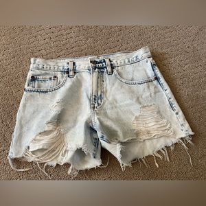 Abercrombie & Fitch Mid Rise The Boyfriend Shorts Size 27/4